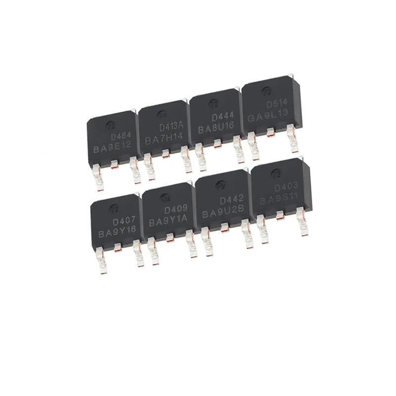 10 Stks/partij AOD403 AOD407 AOD409 AOD413 AOD442 AOD444 AOD484 AOD514 TO252 To-252 Mosfet Mosft