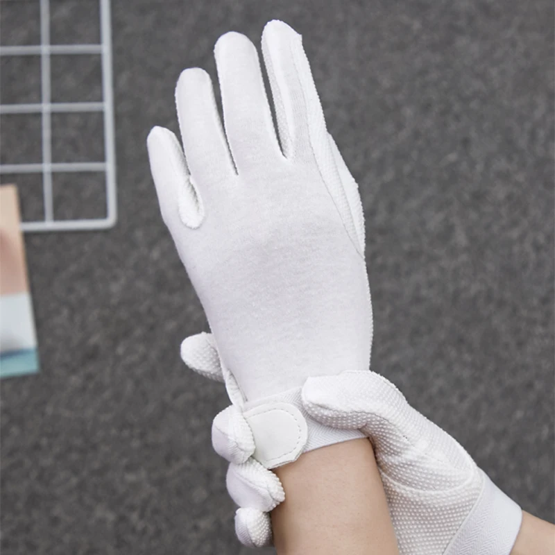 Guantes ecuestres de silicona antideslizantes, equipo de equitación para niños y mujeres, hombre