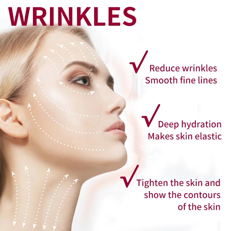 CHUMOLEE Six Peptide Anti Wrinkle Face Cream Anti Aging Dry Skin Hydrating Firming Lifting Peptide Day Night Cream Skin Care