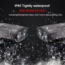 USB Rechargeable Waterproof Bike Light 5200mAh #3