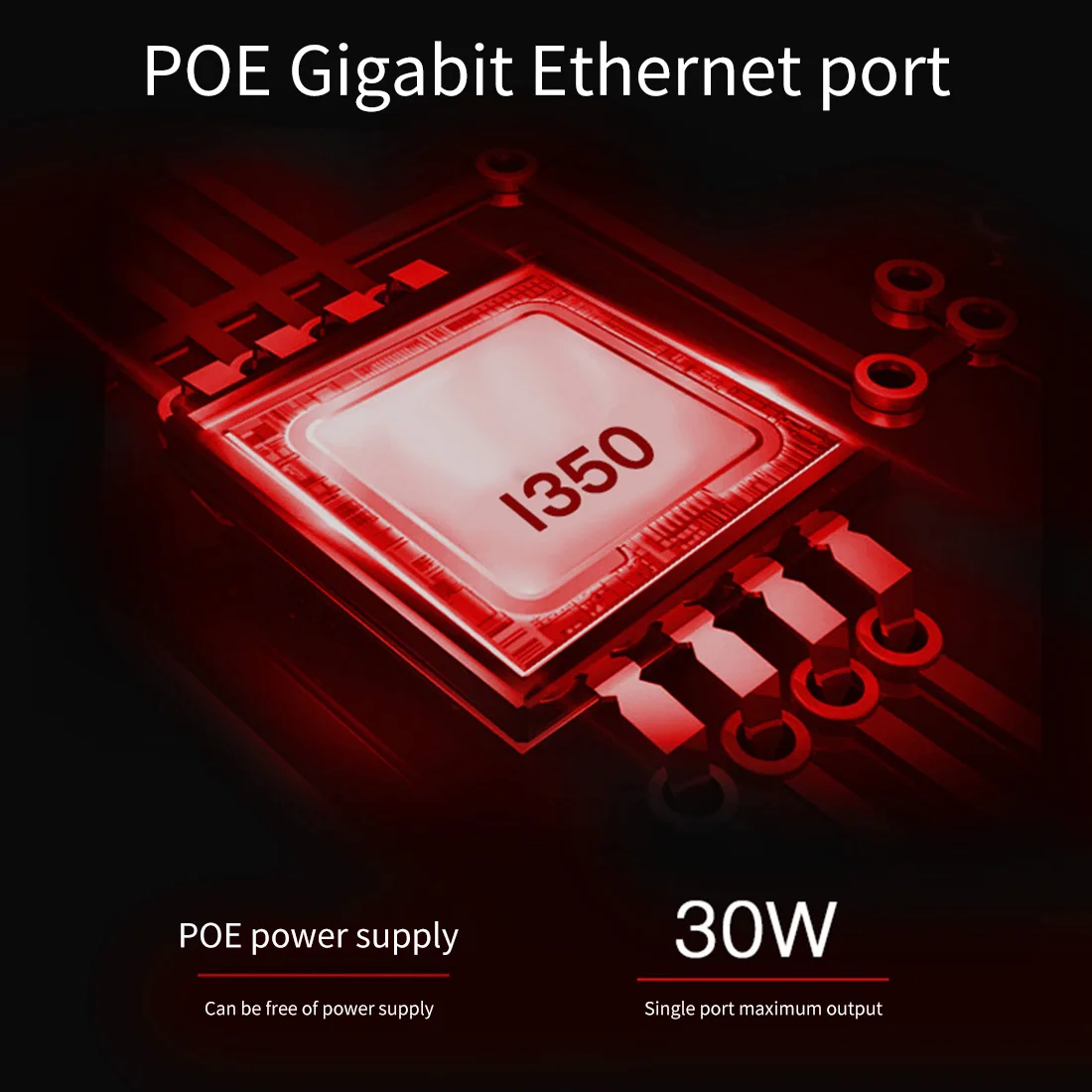 Dual Ports POE 10/100/1000M Gigabit PCI-E 4x Network Card Ethernet Converter for POE Camera Visual Capture Card