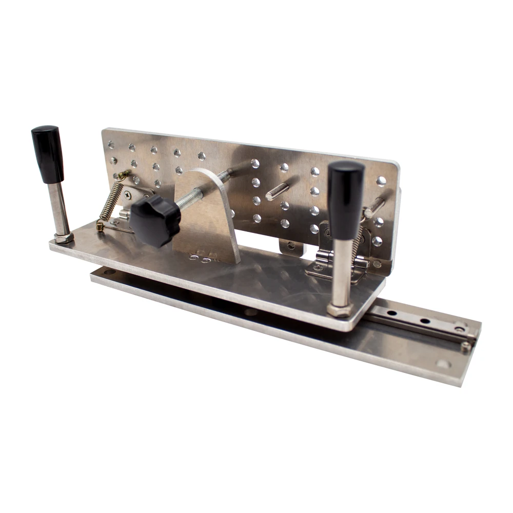 มีด Sharpener Jig เข็มขัด Sander มีด Jig Sharpening Locator DIY มือถือมีด Sharpening คลิป260มม Rail