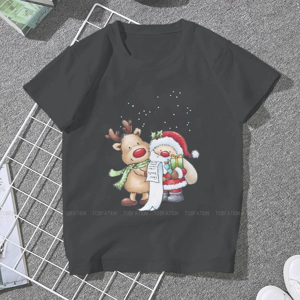 Prepare Gifts Feminine Shirts Merry Christmas Happy New Year T-shirt Goth Vintage Female Top