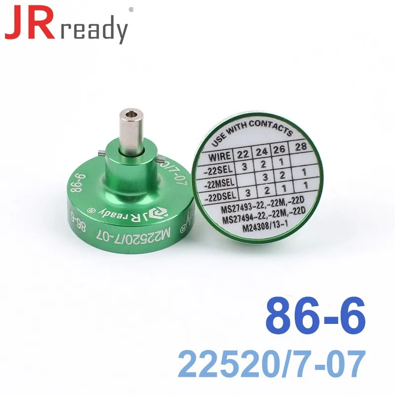 

JRready 86-6 Positioner For YJQ-W7A WA22P Wire Crimp Tool Pin Socket/Contacts/Terminals/Wires Heavy Duty Connector