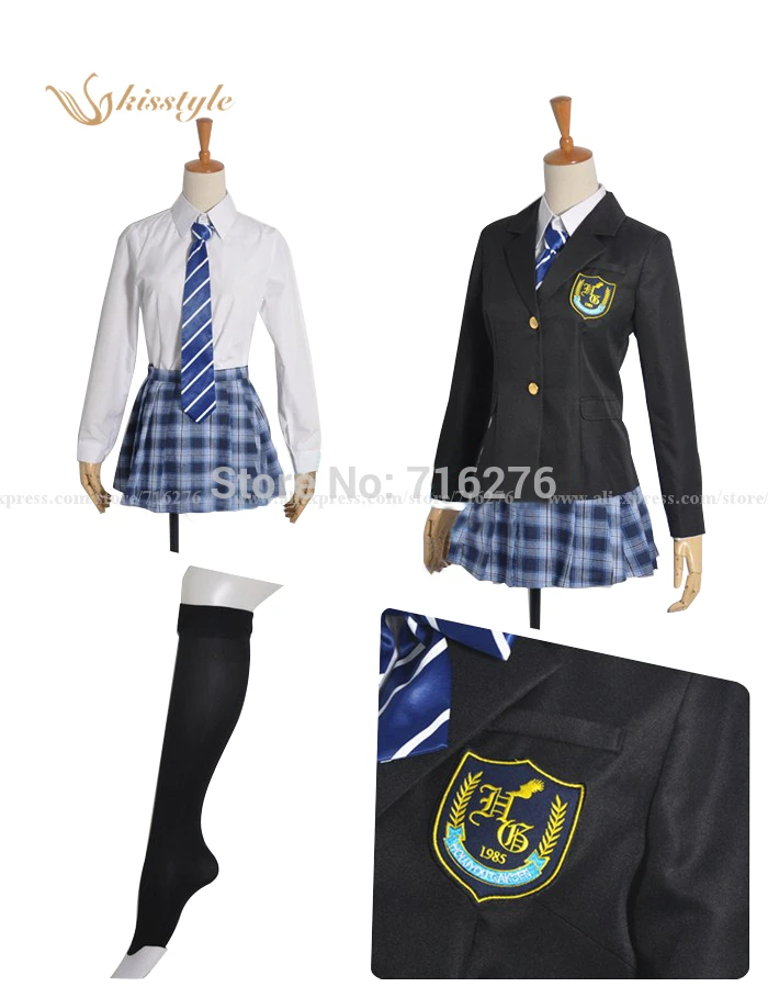 Kisstyle Fashion Anime White Album 2 Kazusa Touma Cloth Uniform Cosplay Costume,Any Size