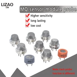 MQ Series Sensors MQ135 MQ2 MQ3 MQ5 MQ7 Detecting Gas Sensor Detector MQ-135 MQ-2 MQ-3 MQ-5 MQ-7 DIP