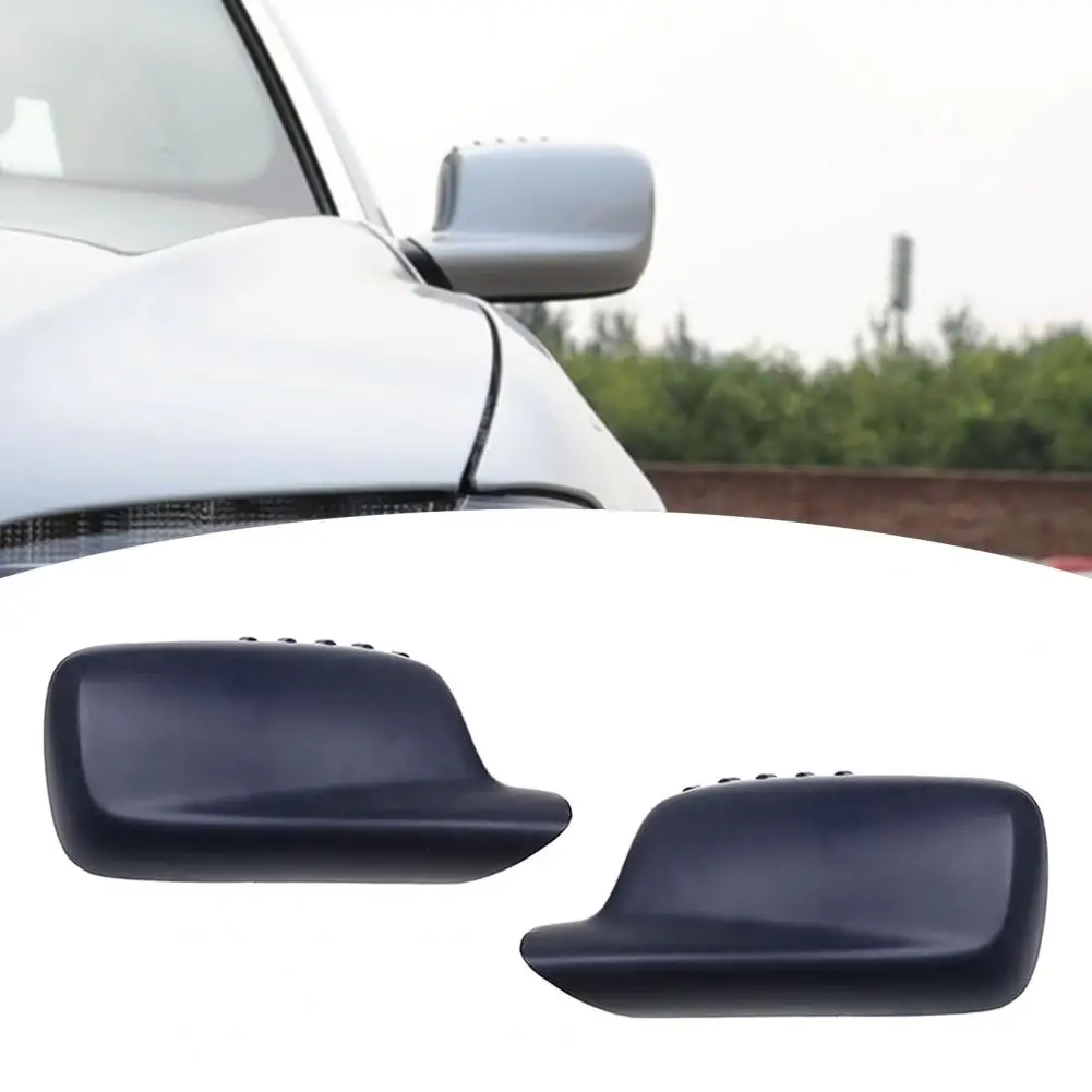 60% Dropshipping!!Professional L/R Door Side Rearview Mirror Cover Replacement 51167074235 51167074236 for BMW E66