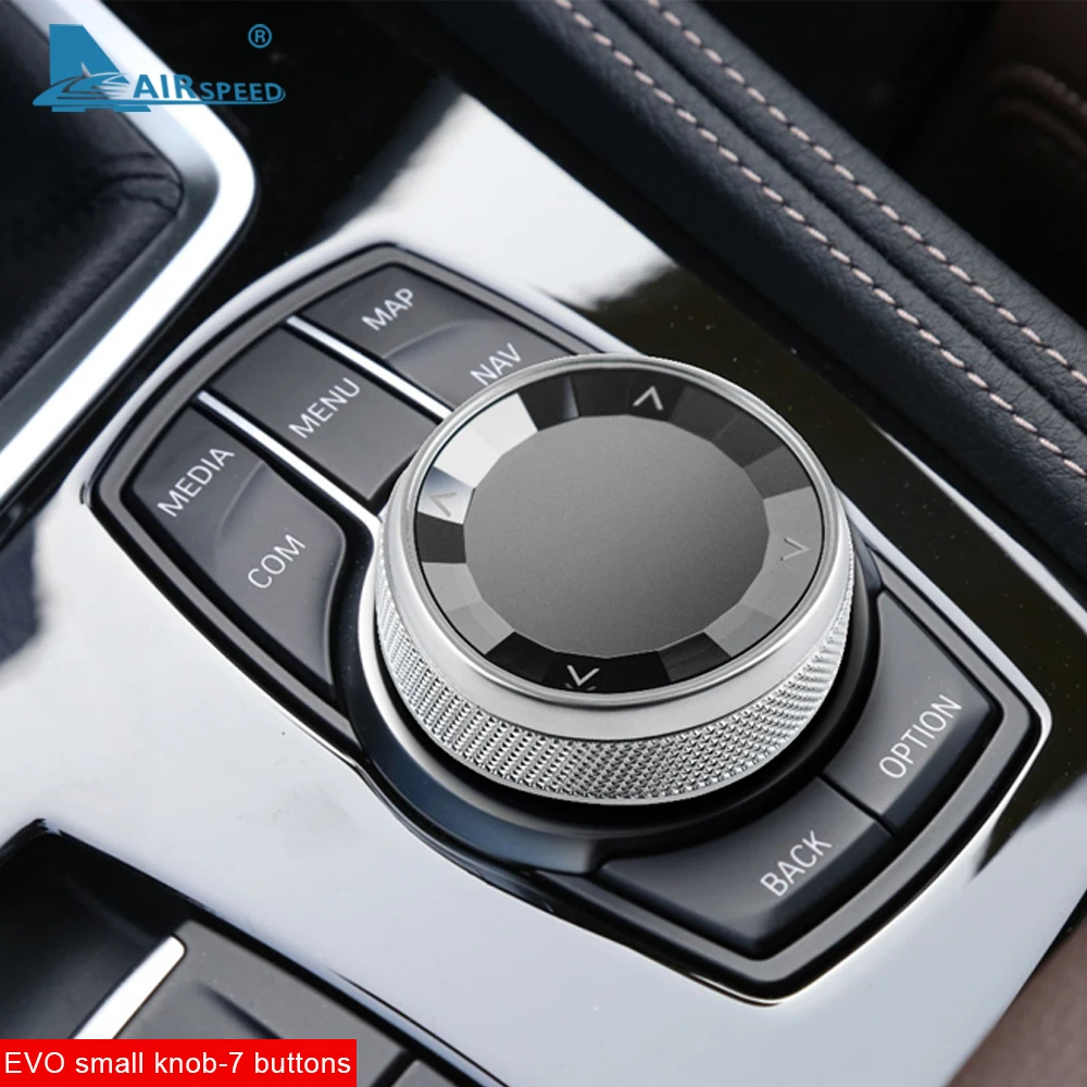 Car Multimedia Button Knob Cover for BMW 1 3 5 6 7 Series X1 X3 X4 X5 X6 E90 E92 E70 E71 E60 F15 F20 F21 F30 F32 F10 F11 F06 F01