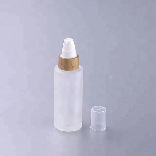 

containers for cosmetics 30ml 50ml 100ml 120ml 150ml frosted glass bottle spray bottles glass small containers with lids