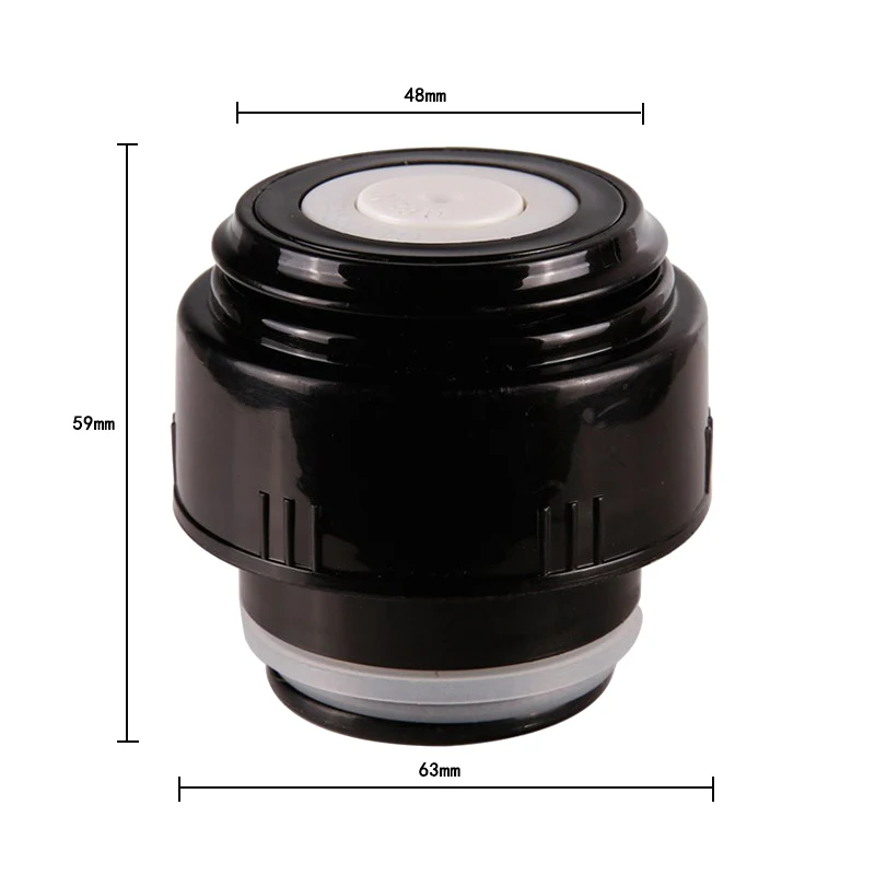 1 pçs 5.2cm thermo capa garrafa de vácuo tampa copo thermo ao ar livre copo viagem bala capa