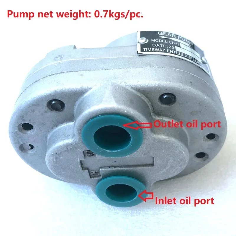 Hydraulic Gear Pump CB-B2.5F CB-B4F CB-B6F CB-B10F Aaluminum Alloy Low Pressure Lubrication Pump