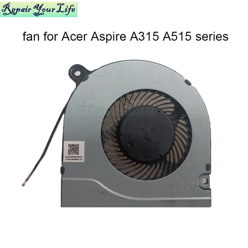 Ventilateur CPU Compatible Acer Aspire 3 A315-23 Série - Remplacement Ventilateur Refroidissement