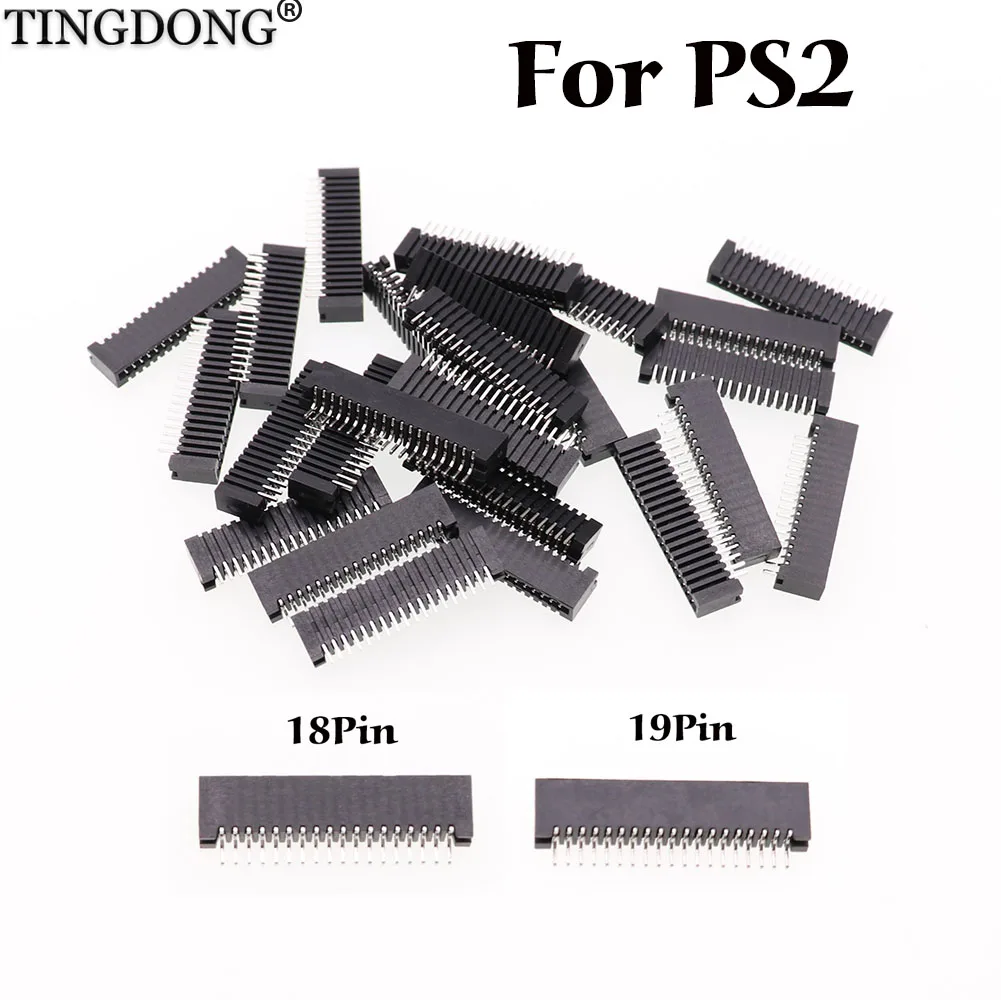 

100pcs For PS2 Controller Conductive Film 18pin 19PIN Block Connector Socket