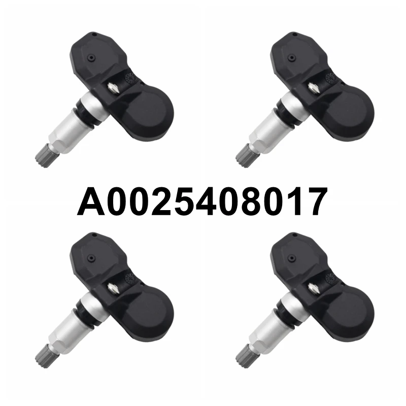 

4pcs TPMS Tire Pressure Sensor A0025408017 433mhz Fit for Benz C250 E350 GLK350 ML-Class W164 CLS C219 GL-Class X164 W221