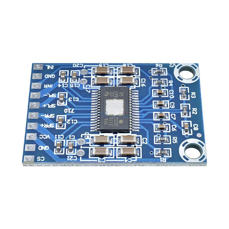 ミニパワーアンプパネル,12V-24V 2x50W,50W,1/2x50W,1個,TPE3116D2