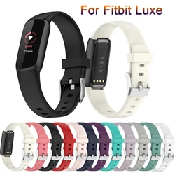 Band Straps For Fitbit Luxe Soft Silicone Wrists Waterproof Replacement WatchBand For Fitbit Luxe Smart Watch Accessories Correa