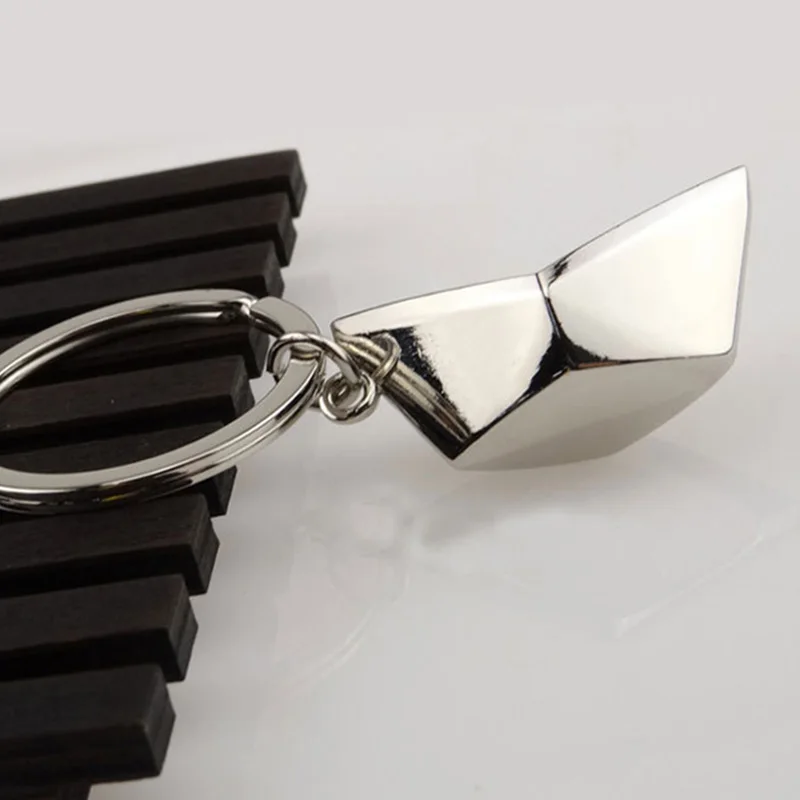 Men's Sailing Paper Boat Lovely Keychain Metal Alloy Boat Key Chains Key Rings Lucky Gift for Sailor Men Women Charms Pendant