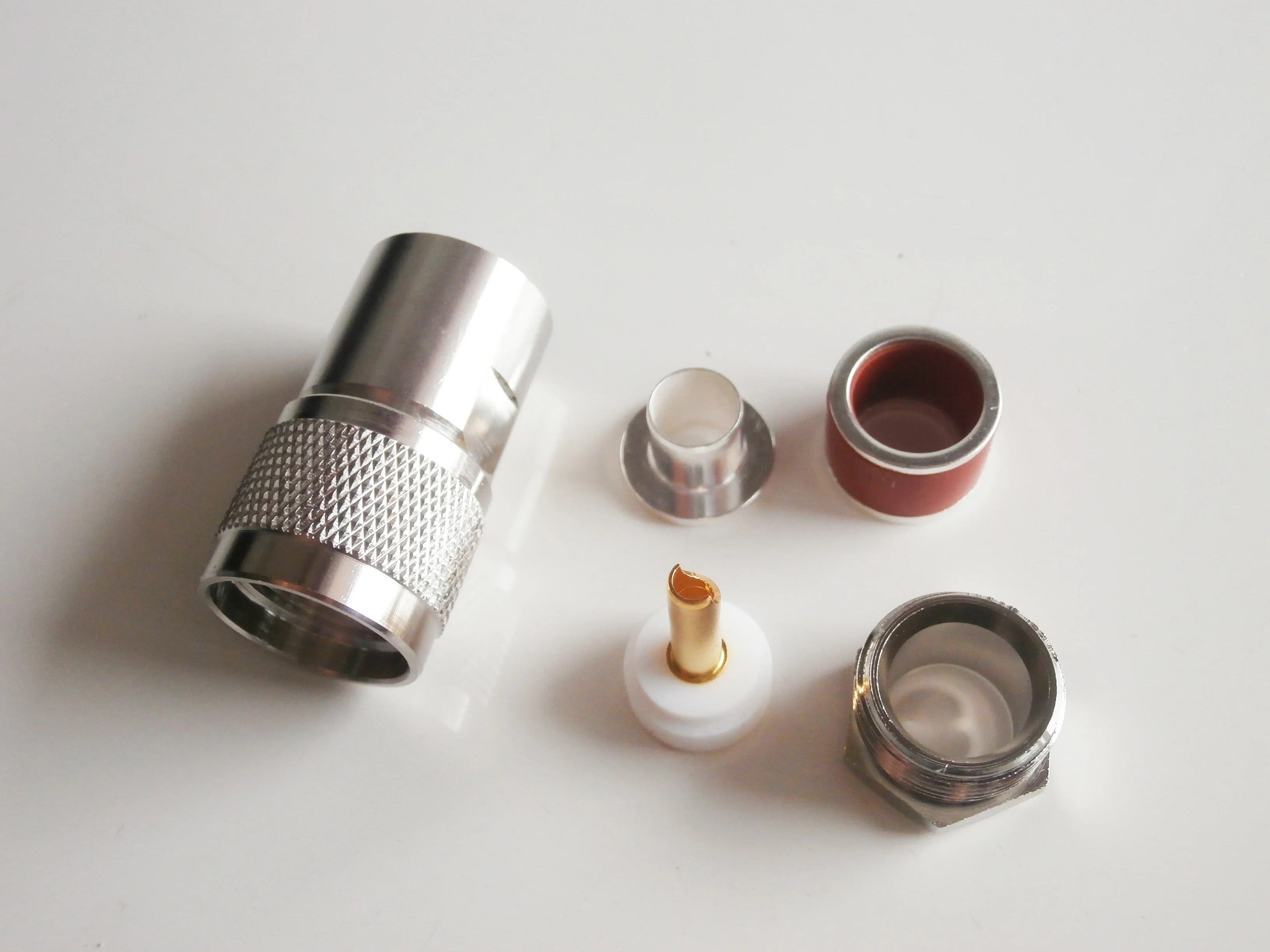 10Pcs Uhf PL259 Stekker Klem RG8 LMR400 RG165 RG213 Rf Connector