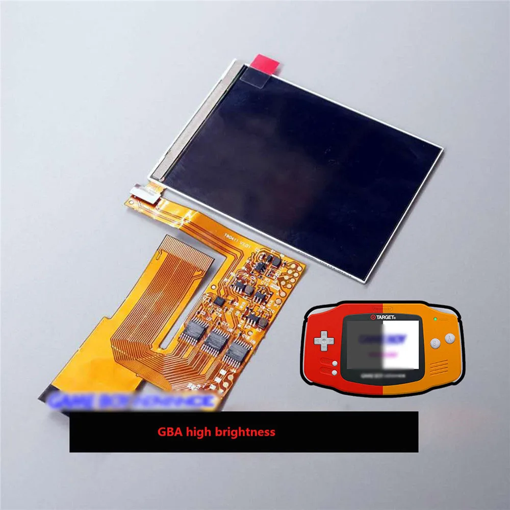 

10 Levels High Brightness IPS Backlight LCD for GBA Console LCD Display Screen Adjustable Brightness For GBA Console