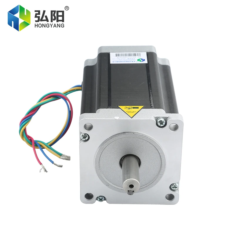 NEMA 34 CNC Stepping Motor 450C 2 Phase 12Nm 6.0A Drive Motor 4 Core Cable , CNC Router Engraving And Milling Machine 3D Printer