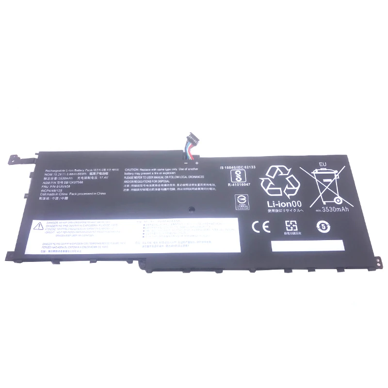 LMDTK New 01AV409 Laptop Battery For Lenovo ThinkPad X1 Carbon X1C Yoga SB10F46467 20FB002VGE 20FB003RGE SB10F46466  15.2V  56WH