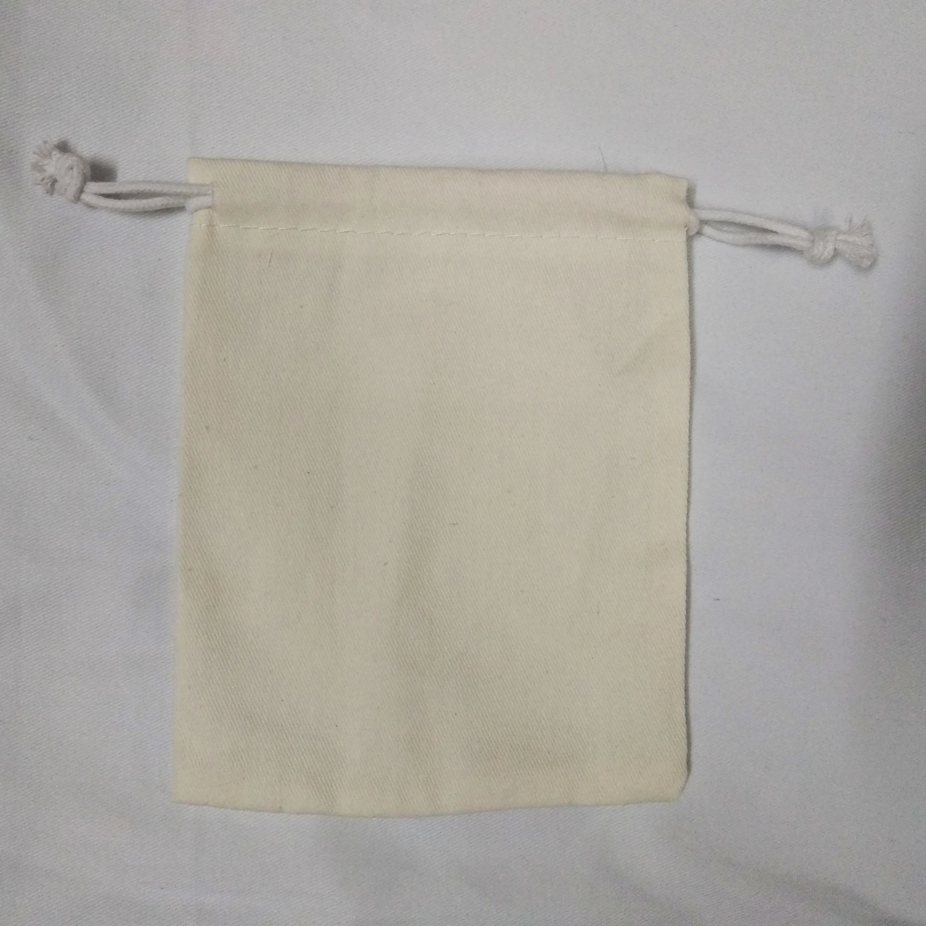 

CBRL 100pcs small cotton jewelry pouch custom 16*22cm gift pouch drawstring pouches bag for jewelry storaage and packaging