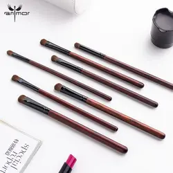 Anmor Eyeshadow Brush Set 7PCS Professional Makeup Brushes For Eye Make Up Soft Pony Hair Cosmetic Kit Tools Pinceaux Maquillage