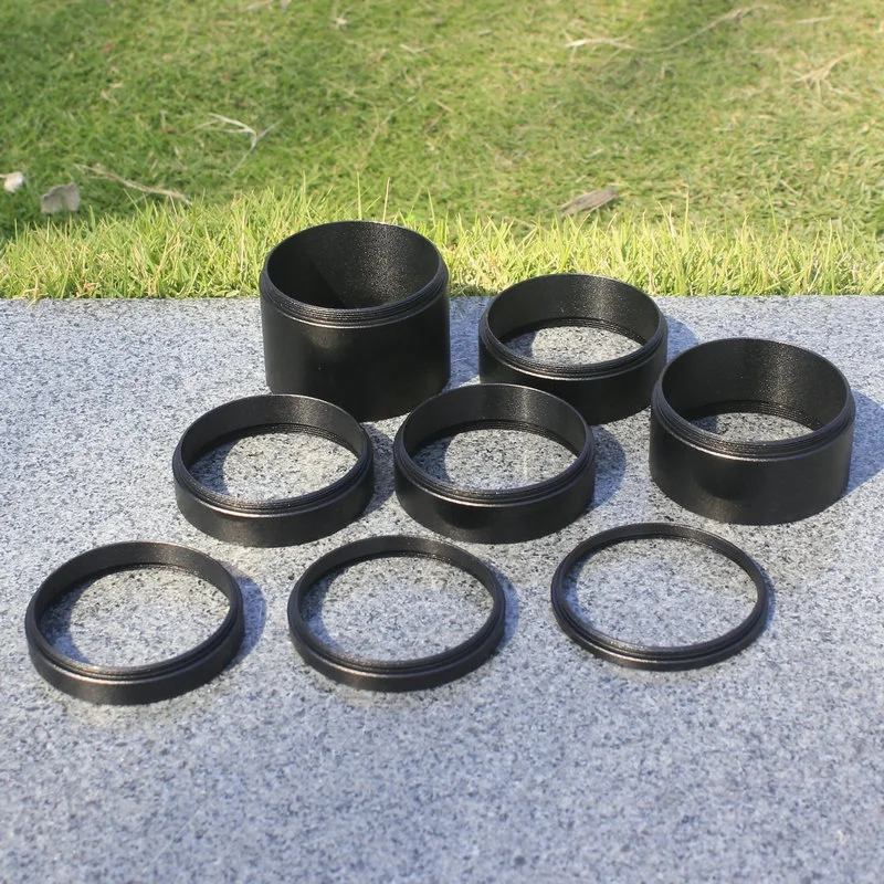 M48X0.75 Focal Length Extension Tube Kit 3/5/7/10/12/15/20/30mm for Astronomical Telescope Photography T2 Extending Ring