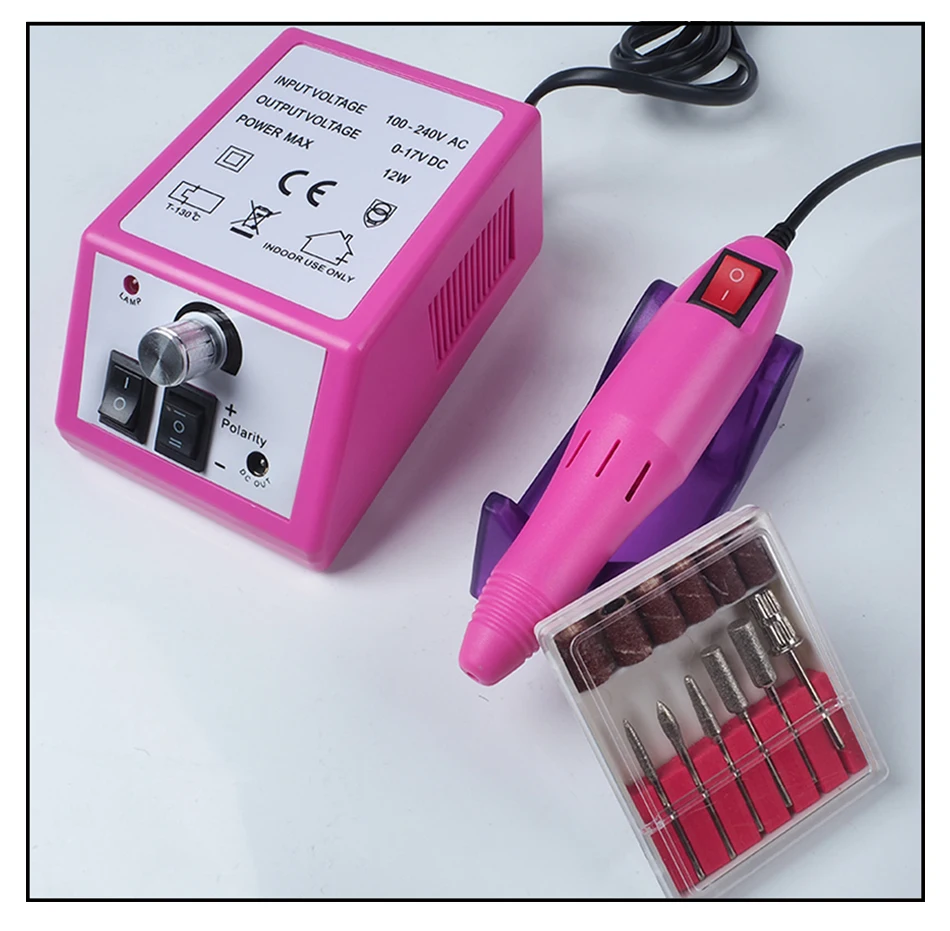 

/20000 RPM Nail Polish Drill Machine Manicure Electronic Nail File Drill Manicure Pedicure Kit Nail Art Equipment