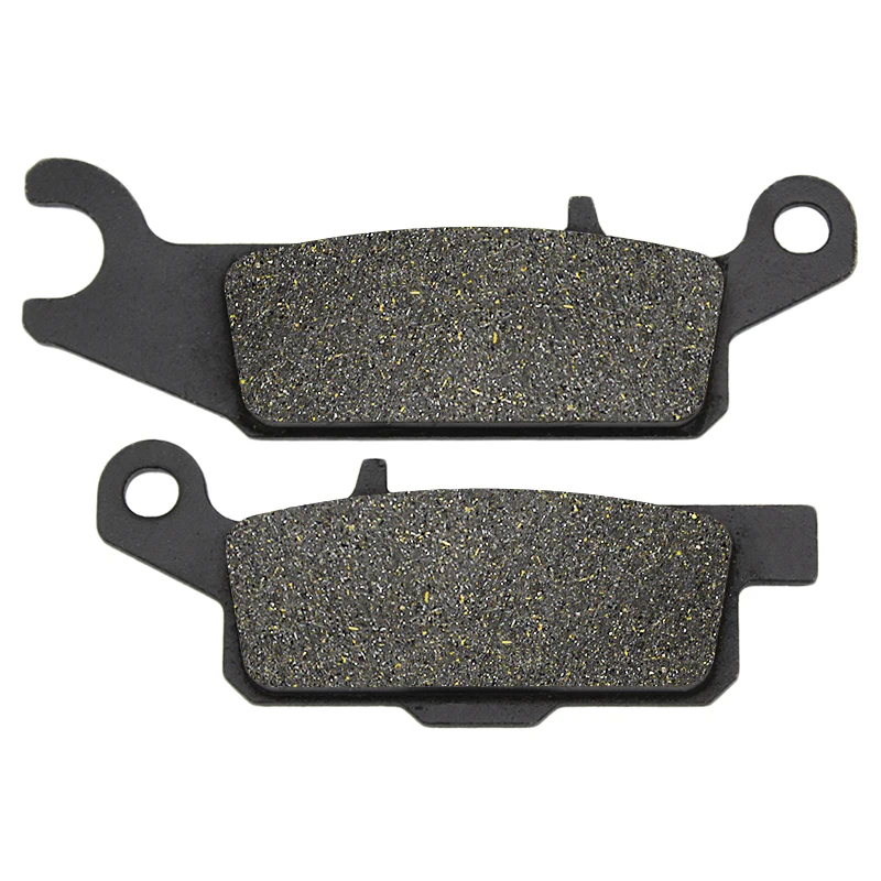 Cyleto Motorcycle front and rear brake pads for Yamaha YFM550 YFM 550 Grizzly 2009-2014 YFM700 YFM 700 Grizzly 2007-2015