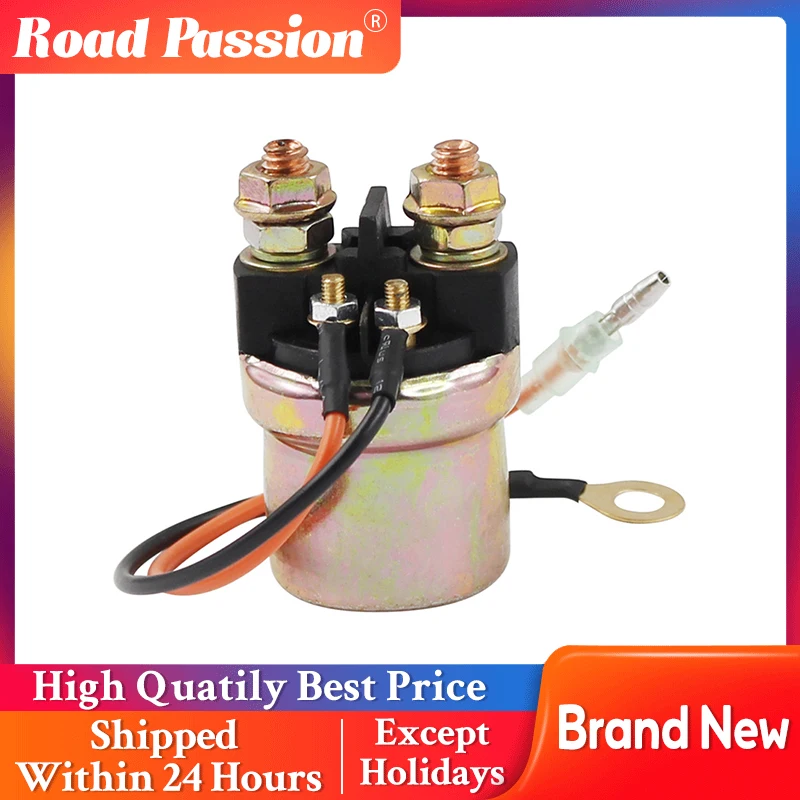 Road Passion Motorcycle Starter Relay Solenoid for Mercury 89-825096T 89-825096T01 8hp 9.9hp 15E/EH/EL/ELH 15M/MH/ML/MLH 4-strok