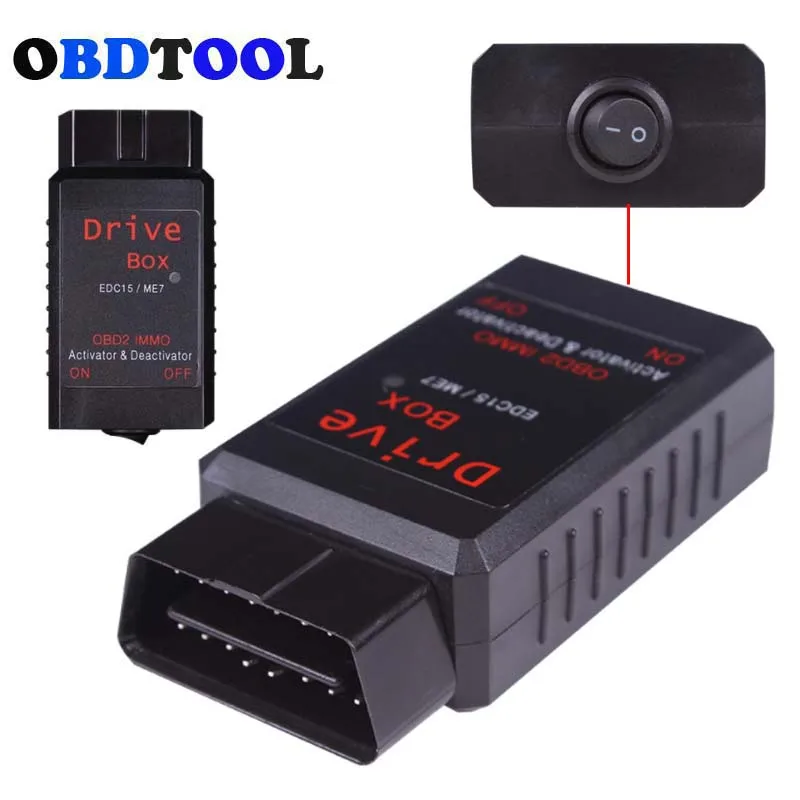 VAG IMMO Deactivator for AUDI for Skoda EDC15/ME7 VAG Drive Box OBD2 OBD 2 IMMO Deactivator Activator Engine Truck Car Scan TOOL