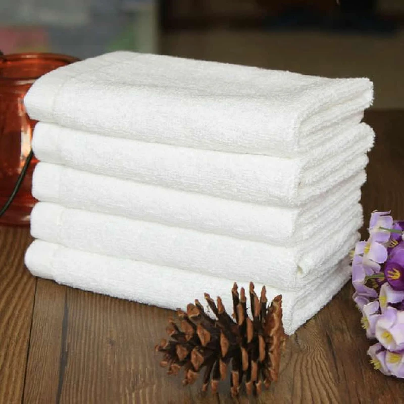 1Pc Soft 100% Cotton 33*73cm Hotel Bath Towel Washcloths Hand Towels