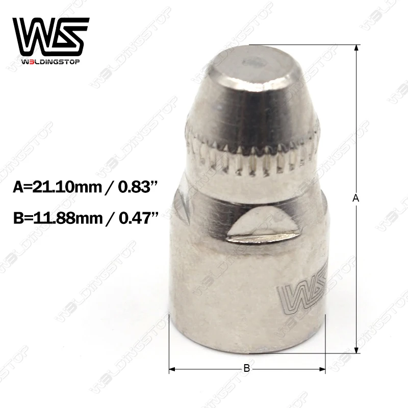 P80 P-80 Electrode Nozzle Tips Plasma Cutting Torch Consumables 20pcs Optional set Russian Stock W.S Genuine Parts