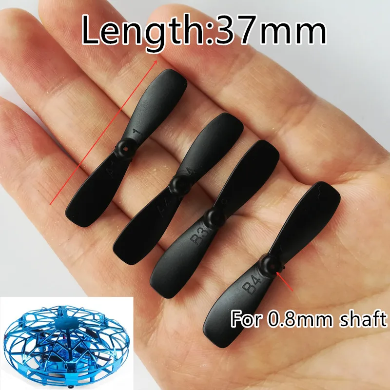 

2 Pairs CW/CCW Propeller Props Blade for RC 37mm Mini Racing Drone H49 Quadcopter Aircraft UAV Spare Parts Accessories Component