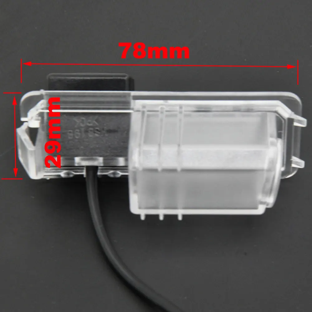 CCD Car CCD 4 LED Night Reverse Backup Parking Waterproof Rear View Camera For VW Polo V (6R) Golf 6 VI Passat CC Magotan