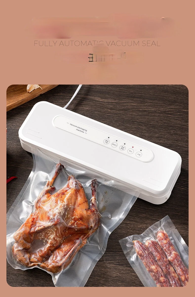 TT Vacuum Sealing Machine Small Household Sealing Machine Commercial Plastic Sealing Compressor Vacuum Machine Food Packaging