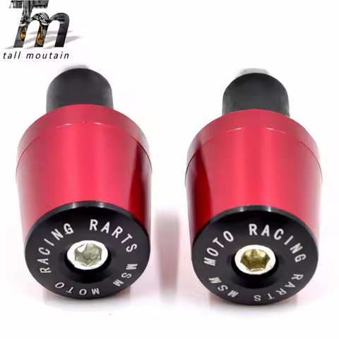 7/8" 22mm Aluminum Motorcycle Handlebar Grip End Plug Handle Bar End Cap For Honda CBR 600RR 1000RR For Honda CBR 600RR 1000RR