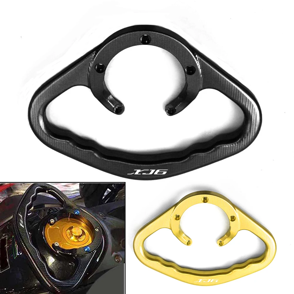 

Motorcycle Accessories Passenger Front Handgrips Tank Armrest Grab Handle Bar Hand Grip For Yamaha XJ6 XJ 6 XJ6N YZF600 YZF1000