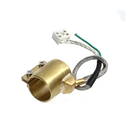 36mm Inner Diameter 20~35mm Height Brass Band Heater 110V/220V/380V 100W/150W/180W Fully Enclosed Electric Heating Ring