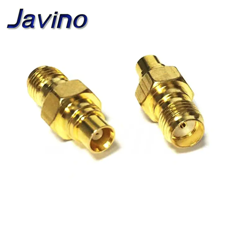 SMA Female jack To MCX Female jack RF Coax Adapter Connector Straight Goldplated