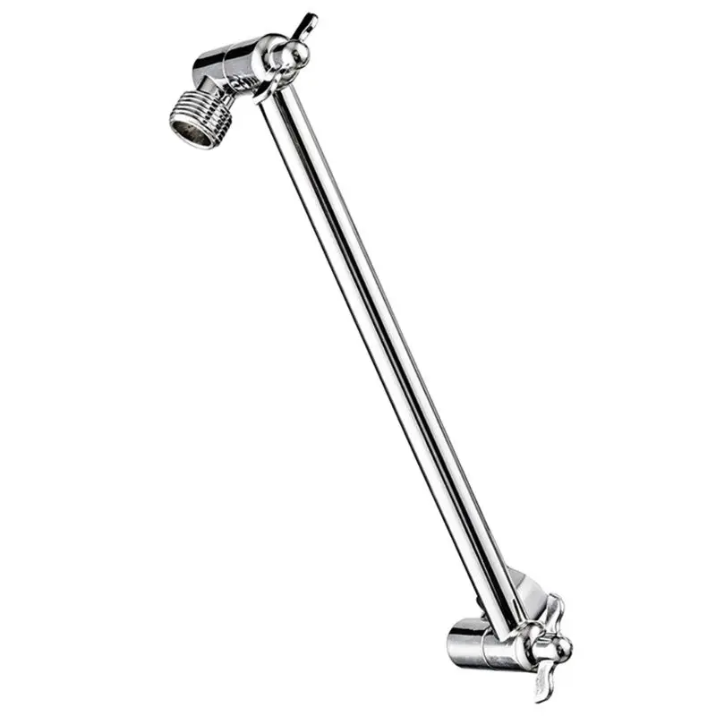 11 Inch Adjustable Shower Arm Universal Connection Solid Brass Shower Extension