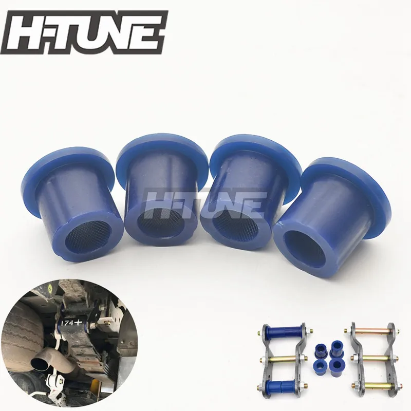 Rear Spring Shackle Lower Polyurethane Bush Kit For Hilux VIGO GGN KUN25 GGN KUN26 4WD 2005-2015