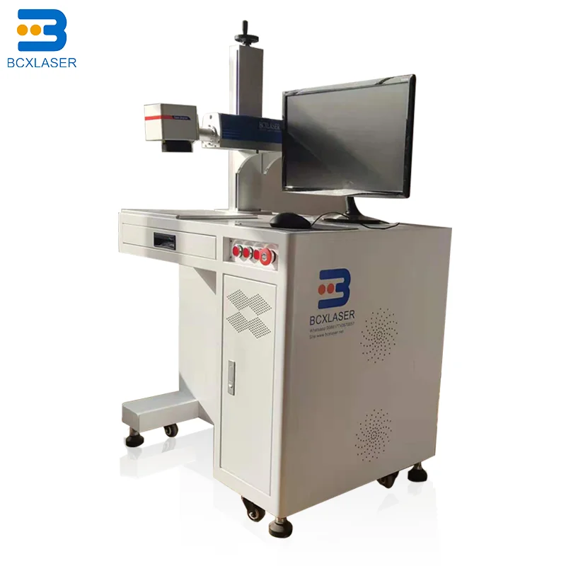 Лазерная маркировочная машина BCXlaser для кодирования металла высокого качества, 20 Вт