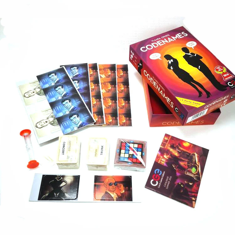 Confidential Action Codenames Board Game Family Friend Party Game Card Game