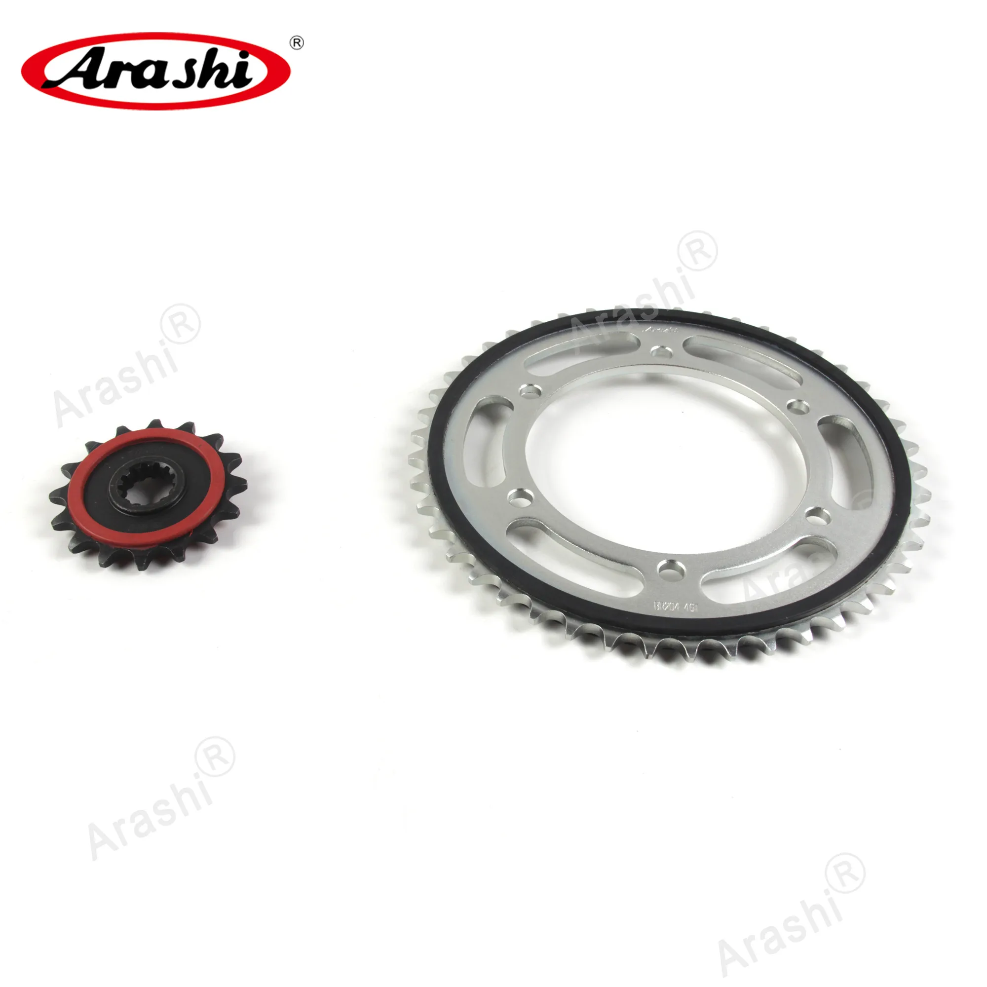 

Arashi 14T / 46T Front Rear Gear Drive Sprocket Set For YAMAHA FZ6 / FZ-6R / FZ6R 2009 2010 2011 2012 2013 2014 2015 2016 2017