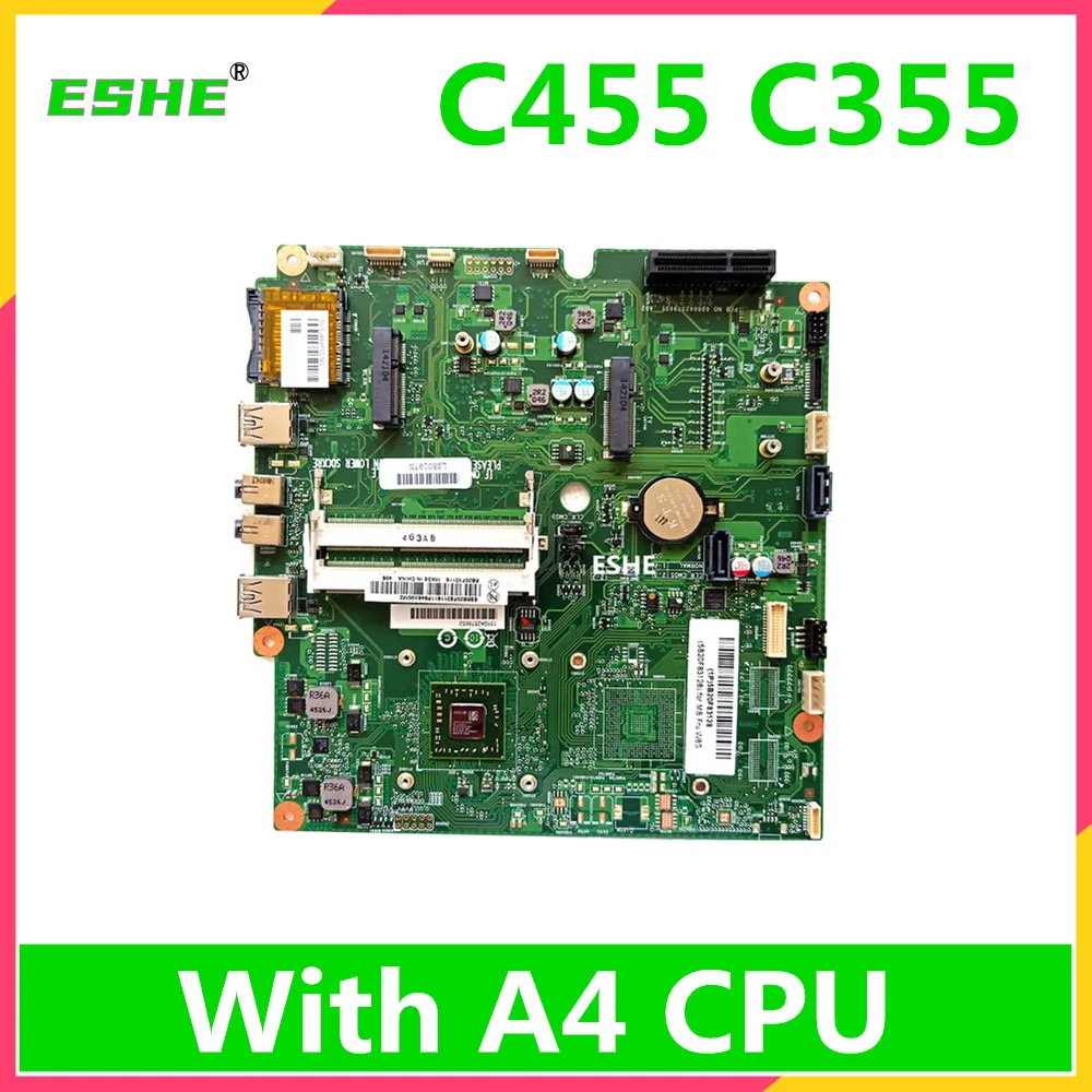 For lenovo C355 C455 AIO Motherboard CFT3S Mainboar A4 CPU 100% Fully Tested&High quality