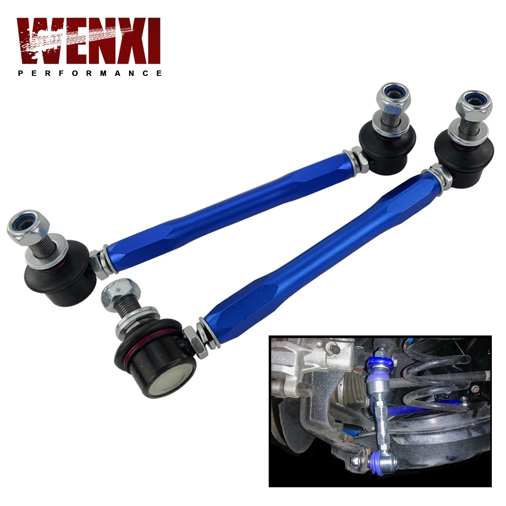 

254mm-305mm Ball Joint Adjustable Sway Bar End Link Kit For Ford Nissan Volvo WX-SEL27