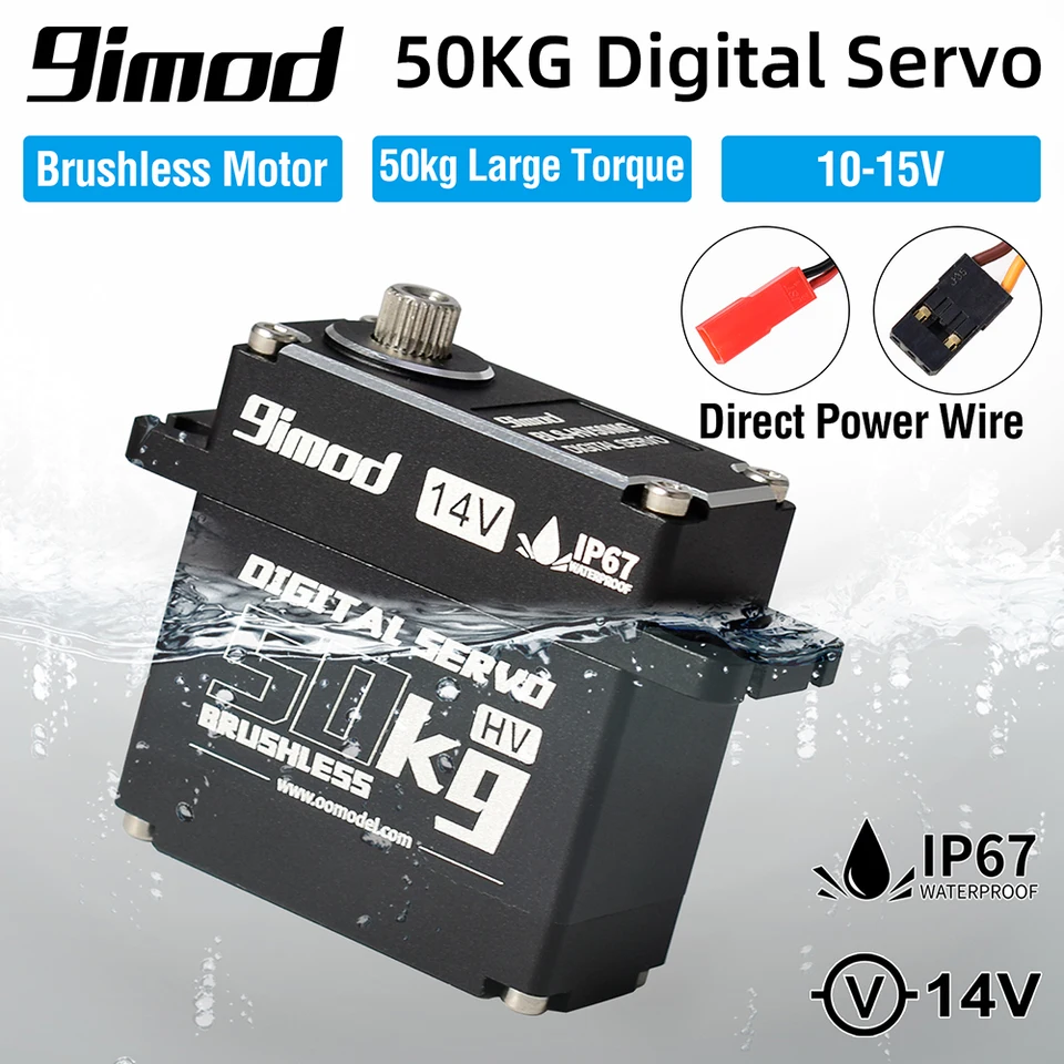 25kg Digital Servo Vollmetallgetriebe – Wasserdicht, Hohes Drehmoment, 270° Lenkwinkel Für RC Autos, Roboter & Mehr