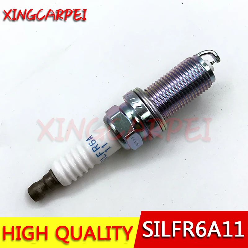 SILFR6A11 5468 4pcs Iridium Spark Plug For SUBARU SUZUKI Grand Vitara Kizashi SX4 SILFR6A-11 SILFR6A 11 22401-AA720